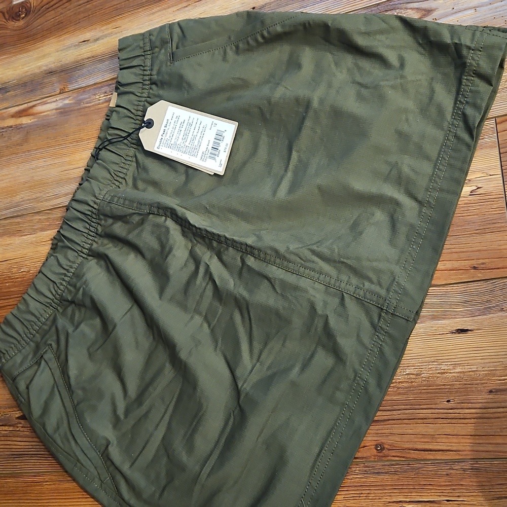 NEW Cargo Green Prana double peak skort - Picture 8 of 11